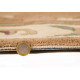 Ručně všívaný kusový koberec Lotus premium Fawn půlkruh