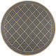 Kusový koberec Florence Alfresco Moretti Blue/Beige kruh – na ven i na doma