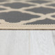 Kusový koberec Florence Alfresco Padua Beige/Anthracite kruh – na ven i na doma