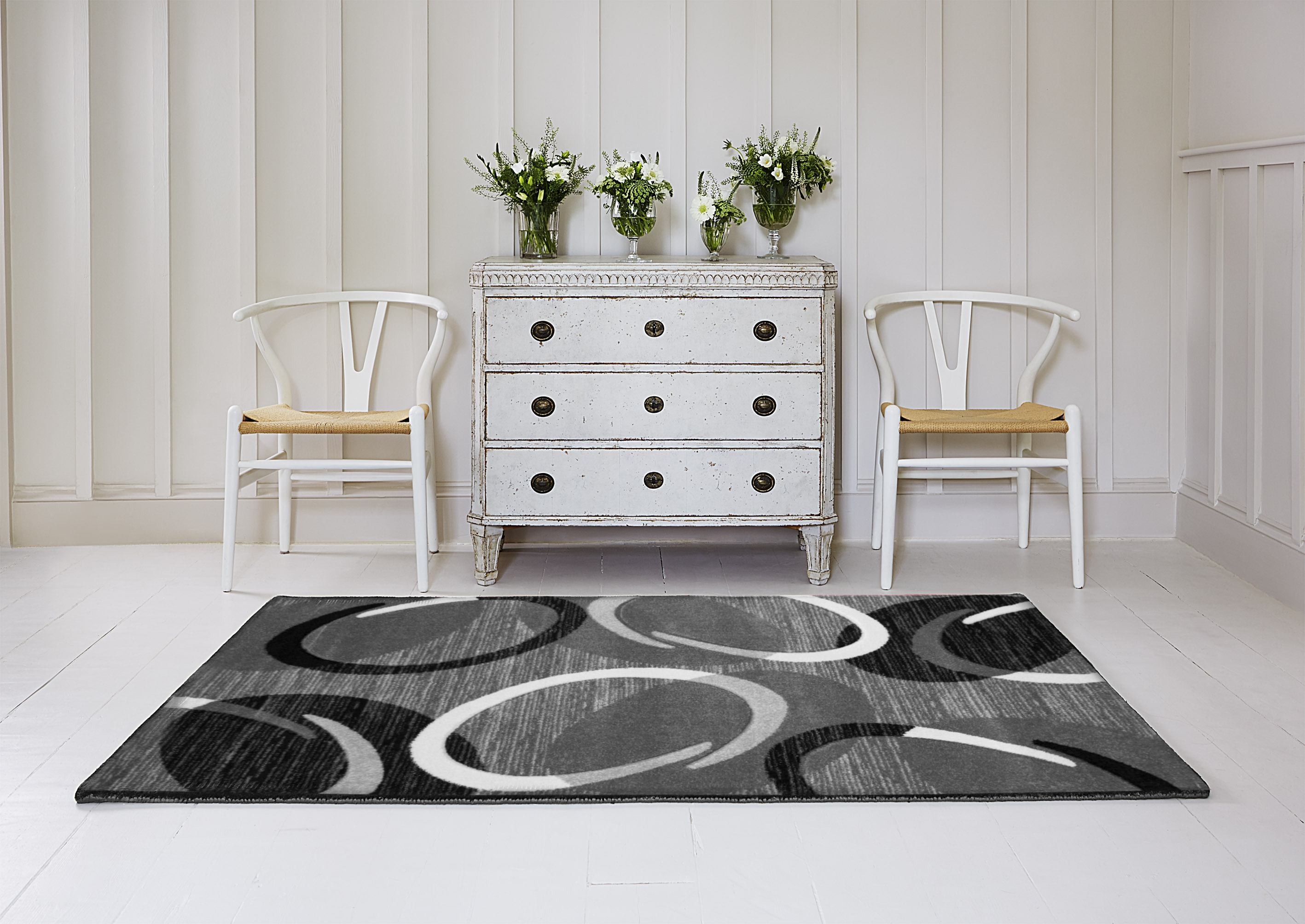 Kusový koberec Spoltex Infinity sivý