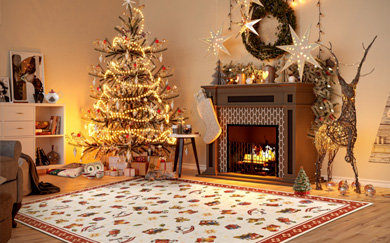 Vánoční koberce Villeroy