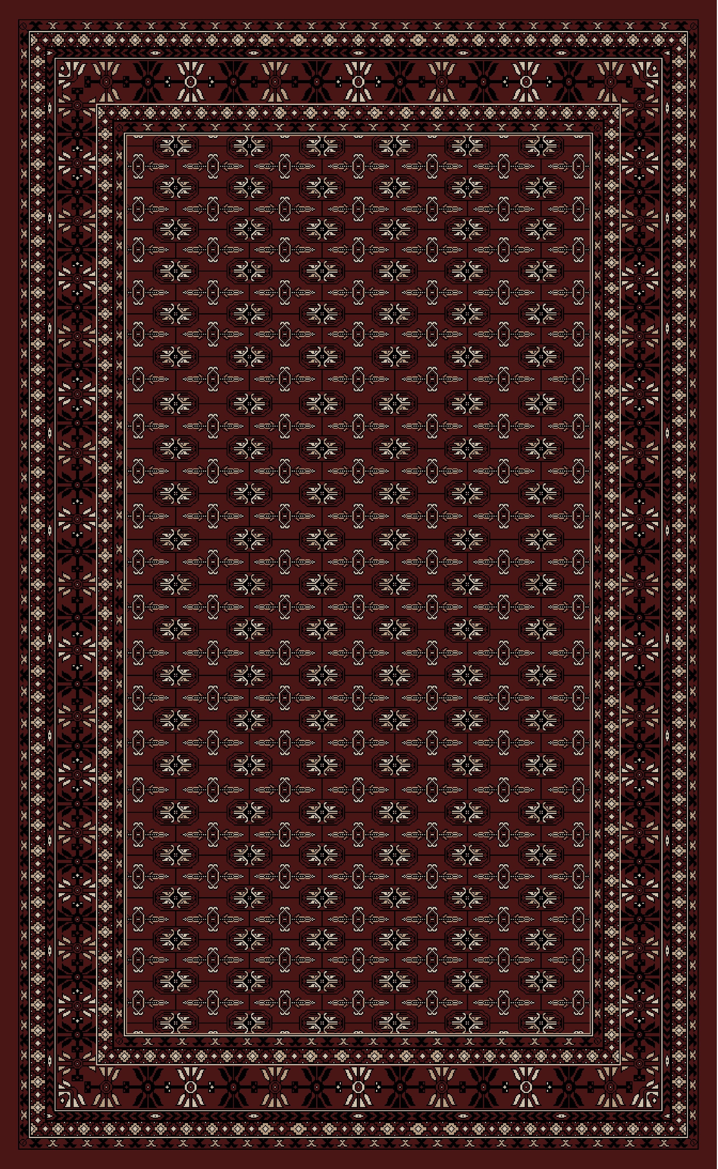 Levně Ayyildiz koberce Kusový koberec Marrakesh 351 Red - 240x340 cm