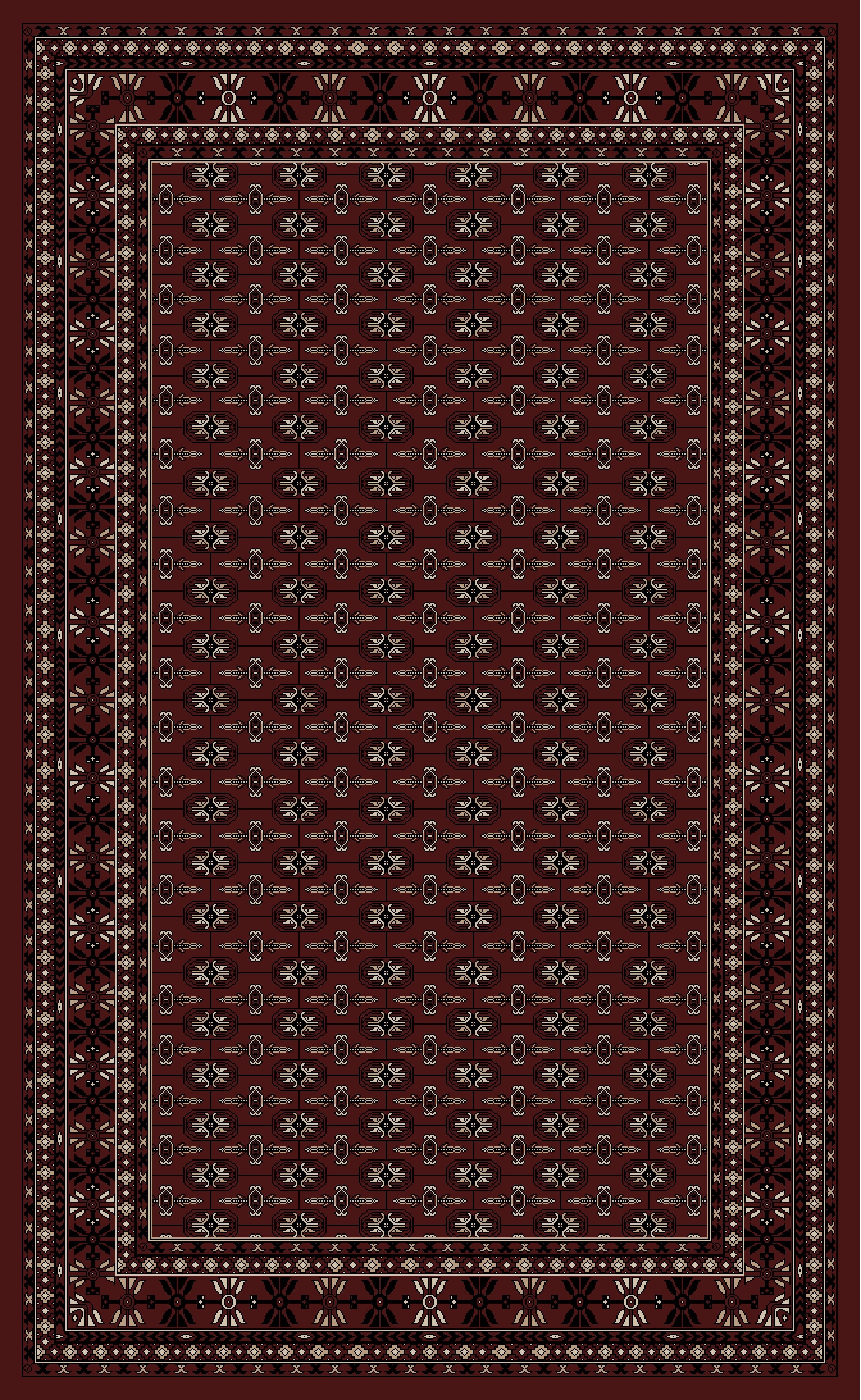Kusový koberec Marrakesh 351 Red