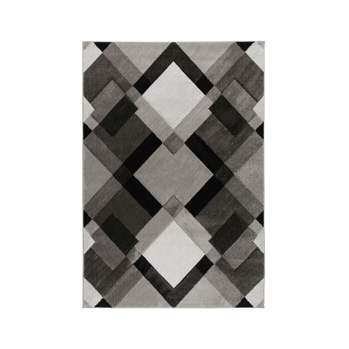 Kusový koberec Hand Carved Nimbus Grey
