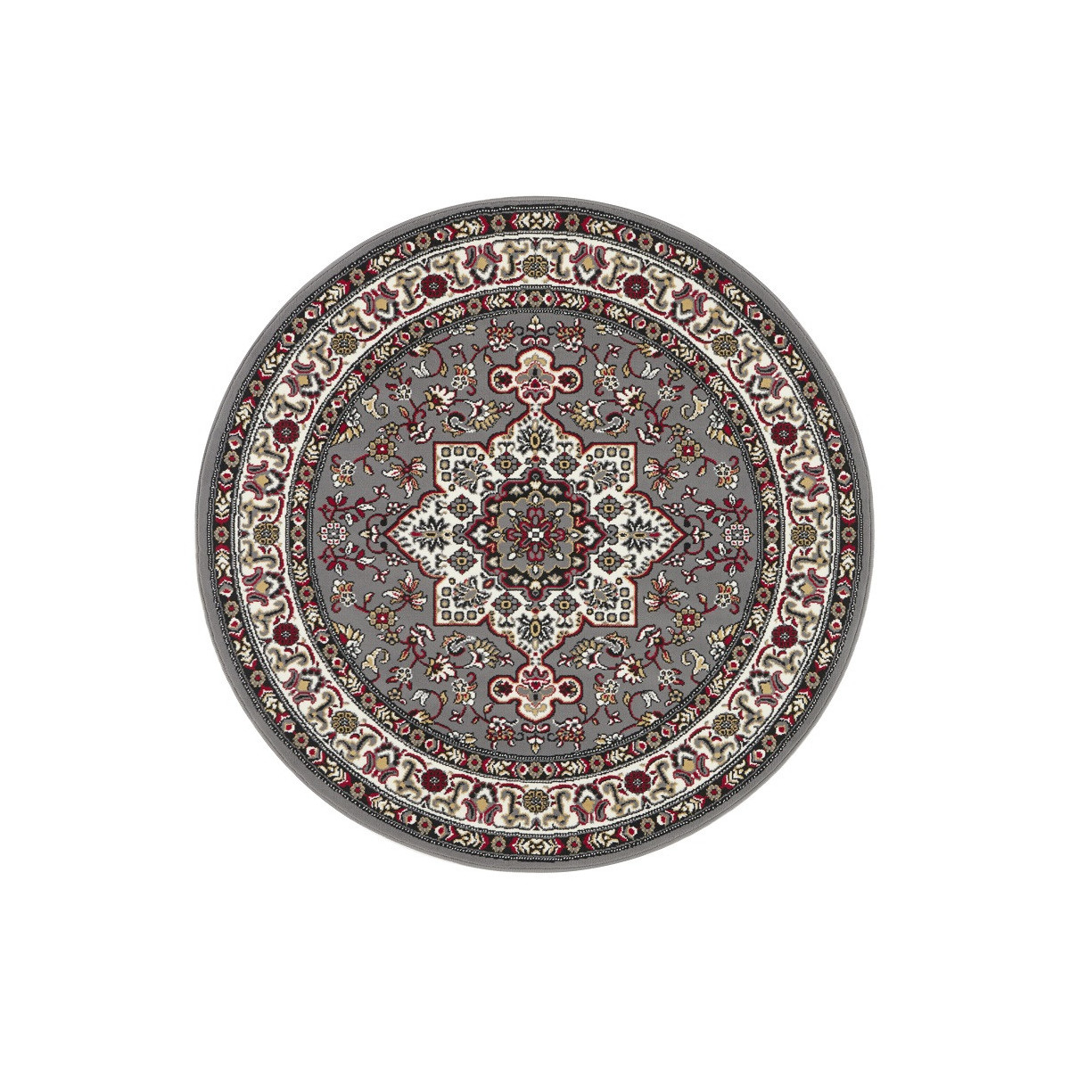 Kruhový koberec Mirkan 104102 Grey