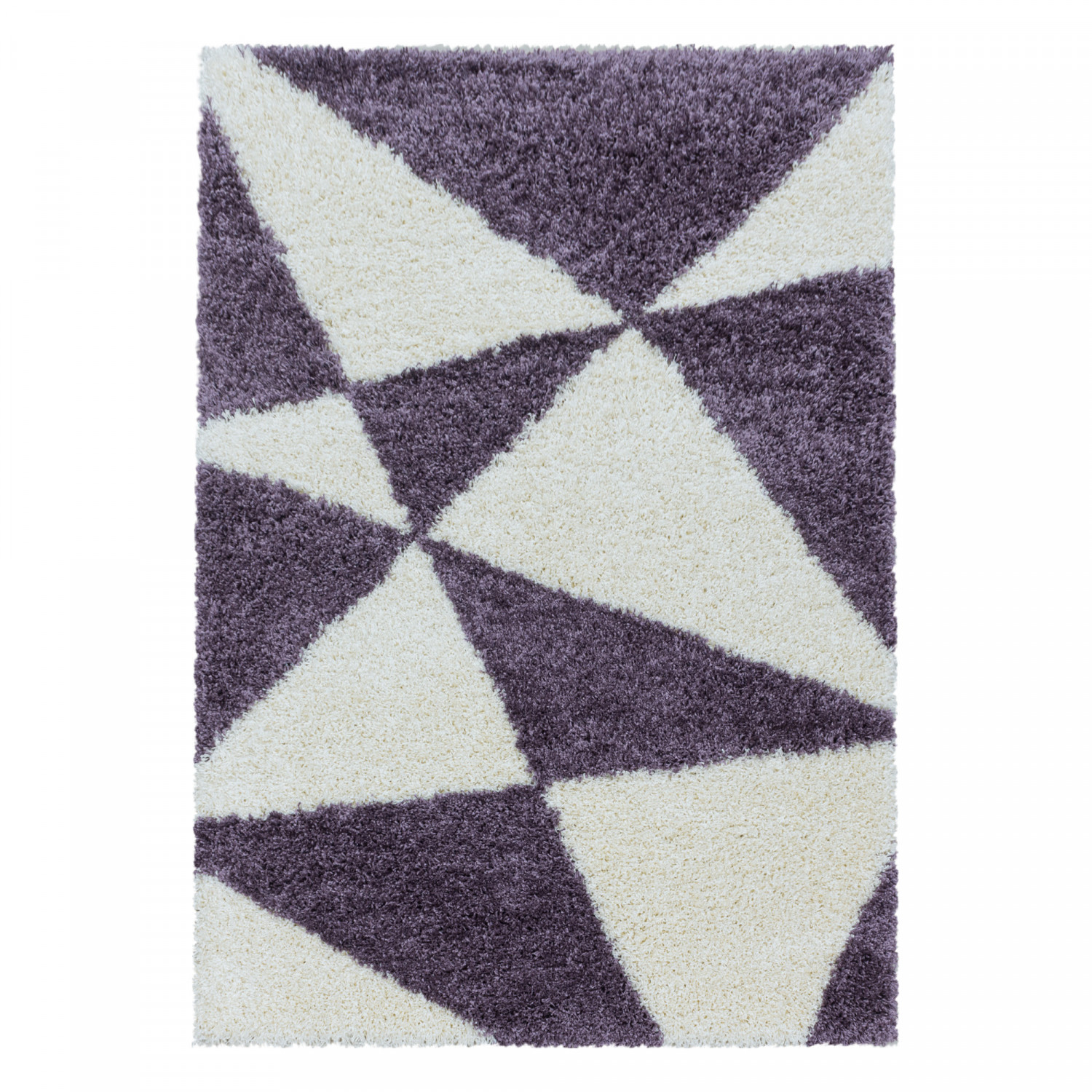 Levně Ayyildiz koberce Kusový koberec Tango Shaggy 3101 lila - 80x150 cm