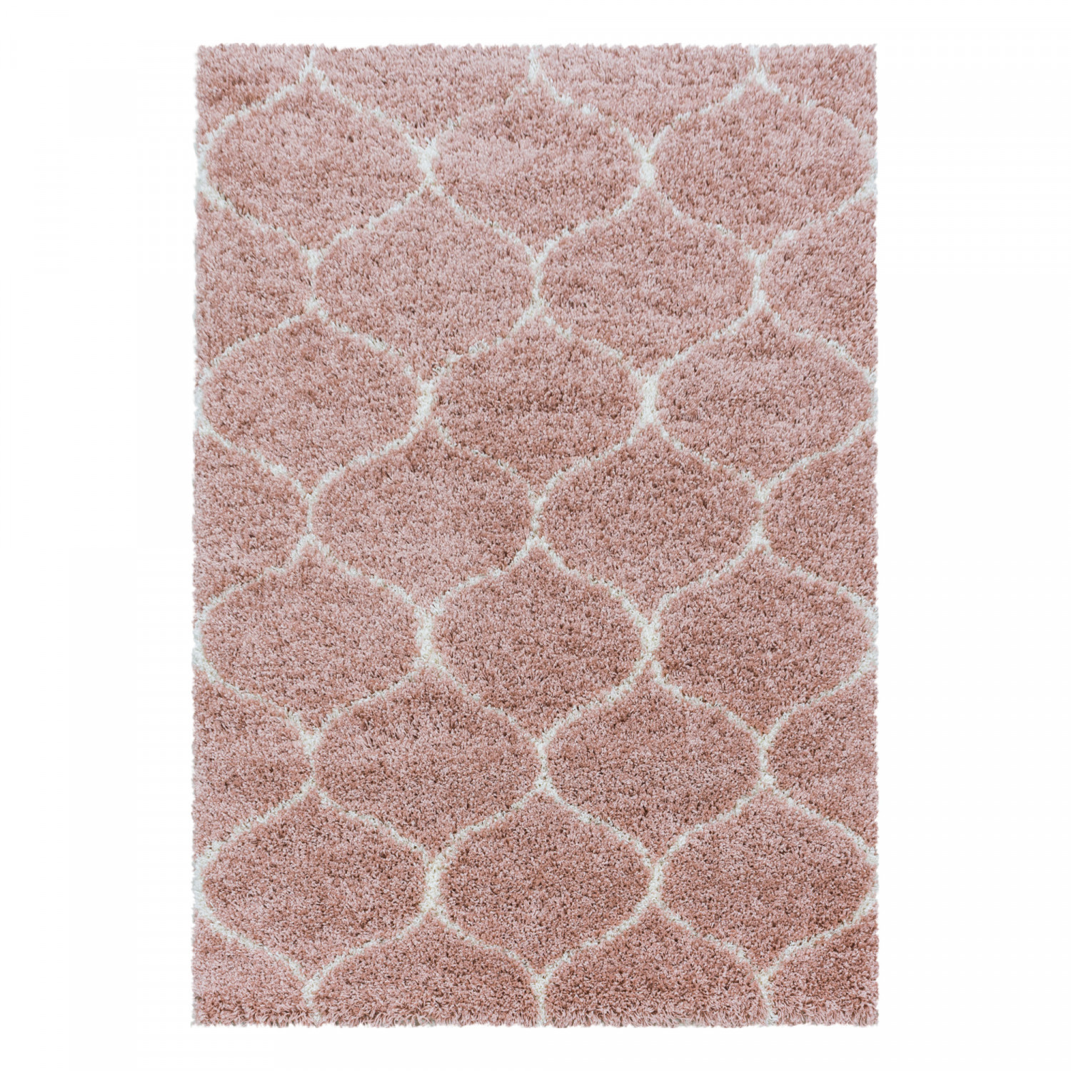 Levně Ayyildiz koberce Kusový koberec Salsa Shaggy 3201 rose - 60x110 cm Růžová