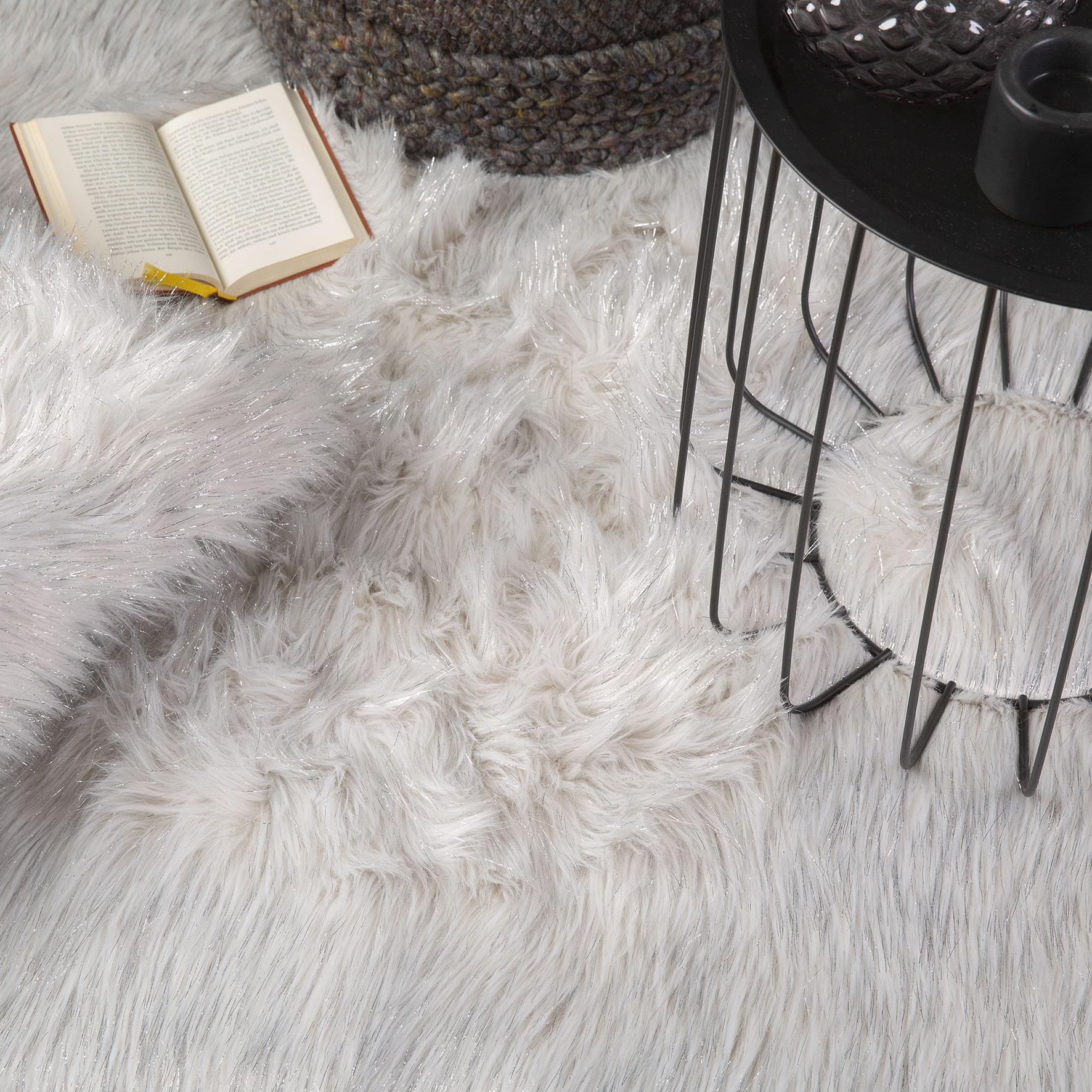 Obsession koberce Kusový koberec Tango 325 Silver kruh - 80x80 (průměr) kruh cm