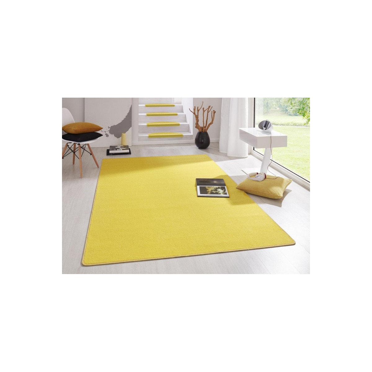 AKCE: 80x150 cm Kusový koberec Fancy 103002 Gelb - žlutý