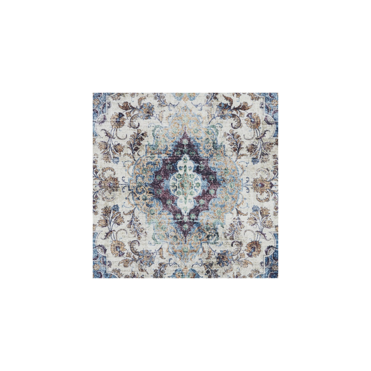 AKCE: 120x170 cm Kusový koberec Farah 104470 Blue/Cream
