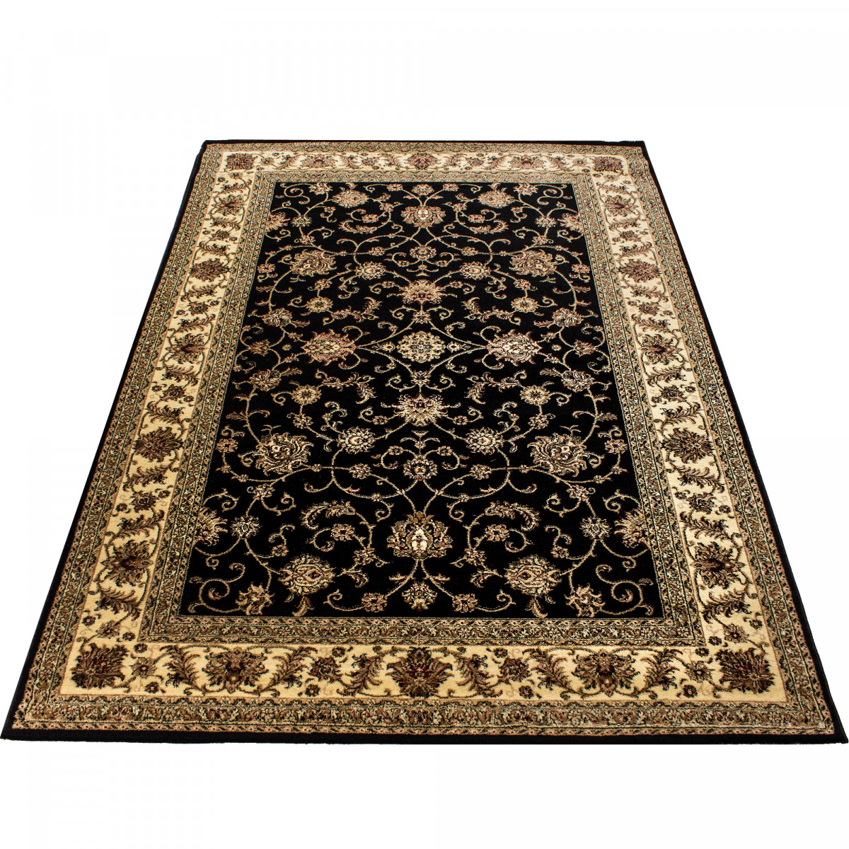 AKCE: 160x230 cm Kusový koberec Marrakesh 210 black