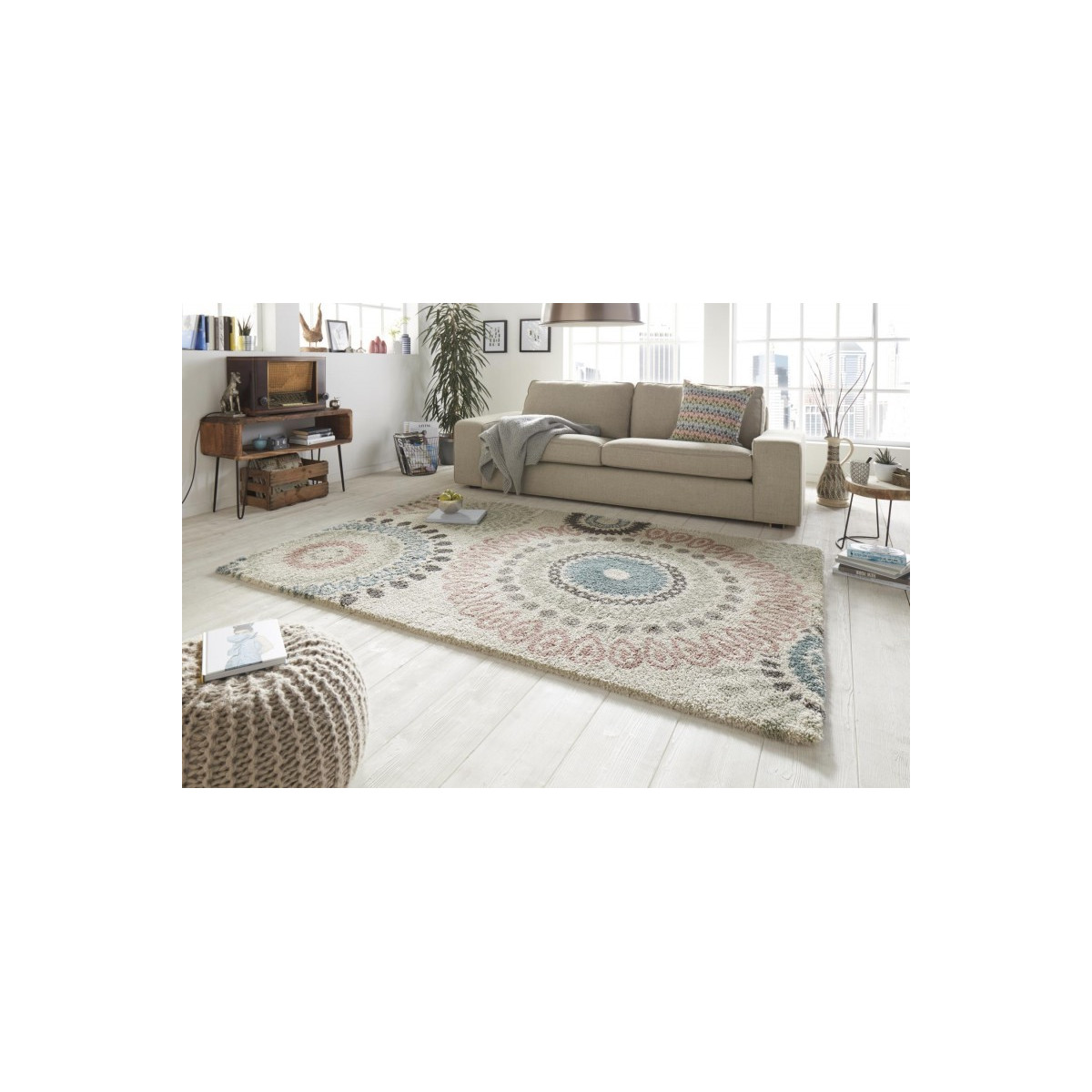 AKCE: 80x150 cm Kusový koberec Allure 102755 creme