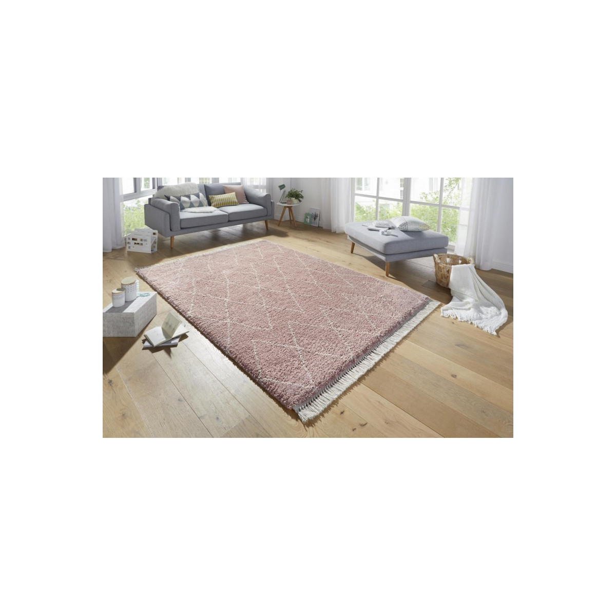 AKCE: 80x150 cm Kusový koberec Desiré 103323 Rosa