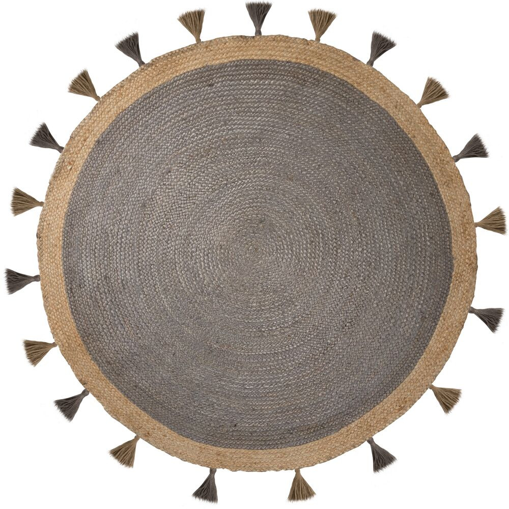 Levně Flair Rugs koberce Kusový koberec Lunara Grey kruh – na ven i na doma - 150x150 (průměr) kruh cm