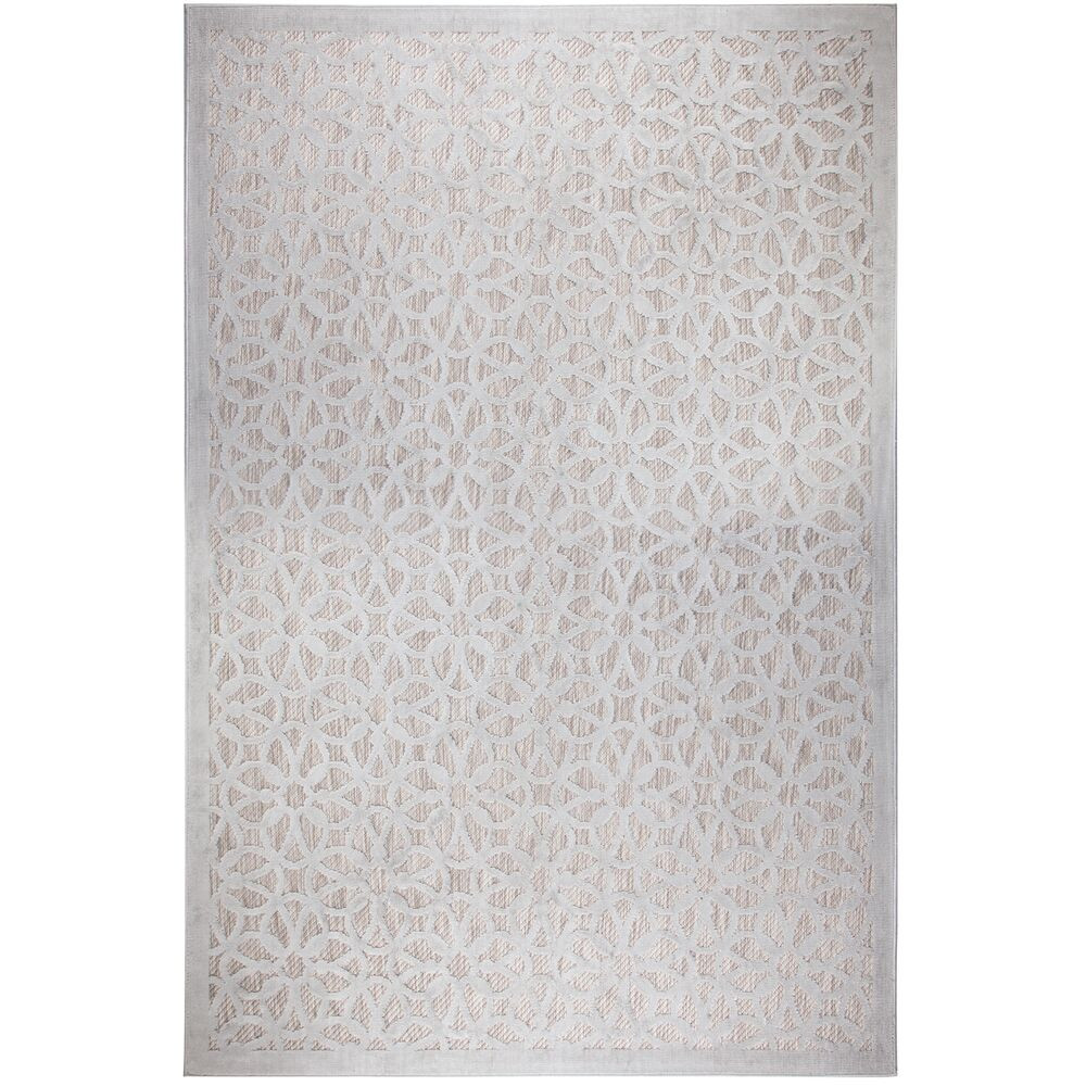 Levně Flair Rugs koberce Kusový koberec Piatto Argento Silver – na ven i na doma - 120x170 cm