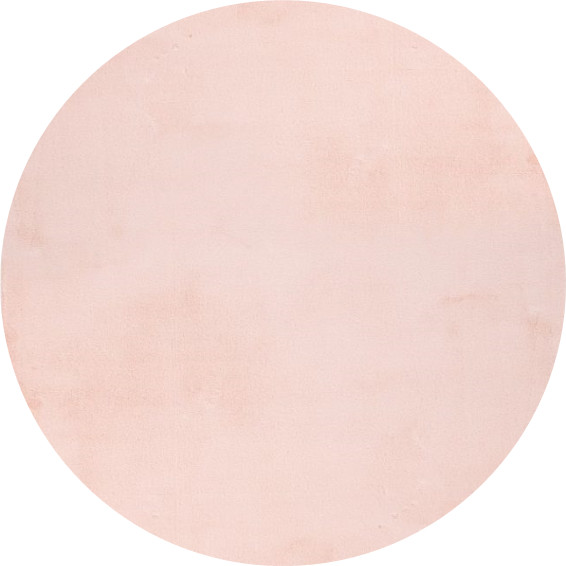 Levně Obsession koberce AKCE: 80x80 (průměr) kruh cm Kusový koberec Cha Cha 535 powder pink kruh - 80x80 (průměr) kruh cm