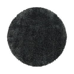 Levně Ayyildiz koberce Kusový koberec Fluffy Shaggy 3500 grey kruh - 120x120 (průměr) kruh cm