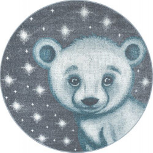 Levně Ayyildiz koberce Dětský kusový koberec Bambi 810 blue kruh - 160x160 (průměr) kruh cm