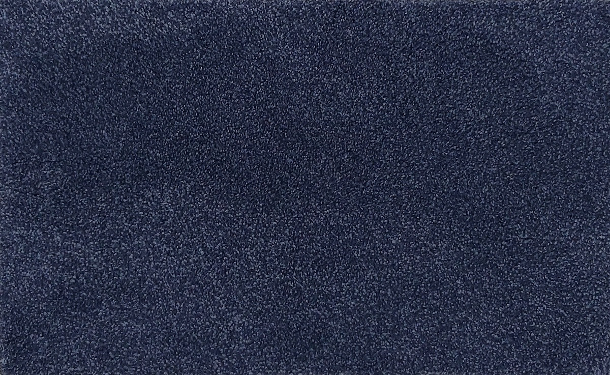 Levně Tapibel Metrážový koberec Supersoft 710 tm. modrý - Rozměr na míru s bordurou cm