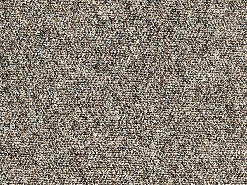 Levně Spoltex koberce Liberec Metrážový koberec Beleza 895 hnědá - Kruh s obšitím cm