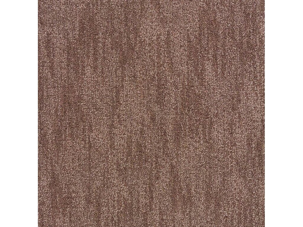 Levně Spoltex koberce Liberec Metrážový koberec Leon 93244 Tm. Hnědý - Kruh s obšitím cm