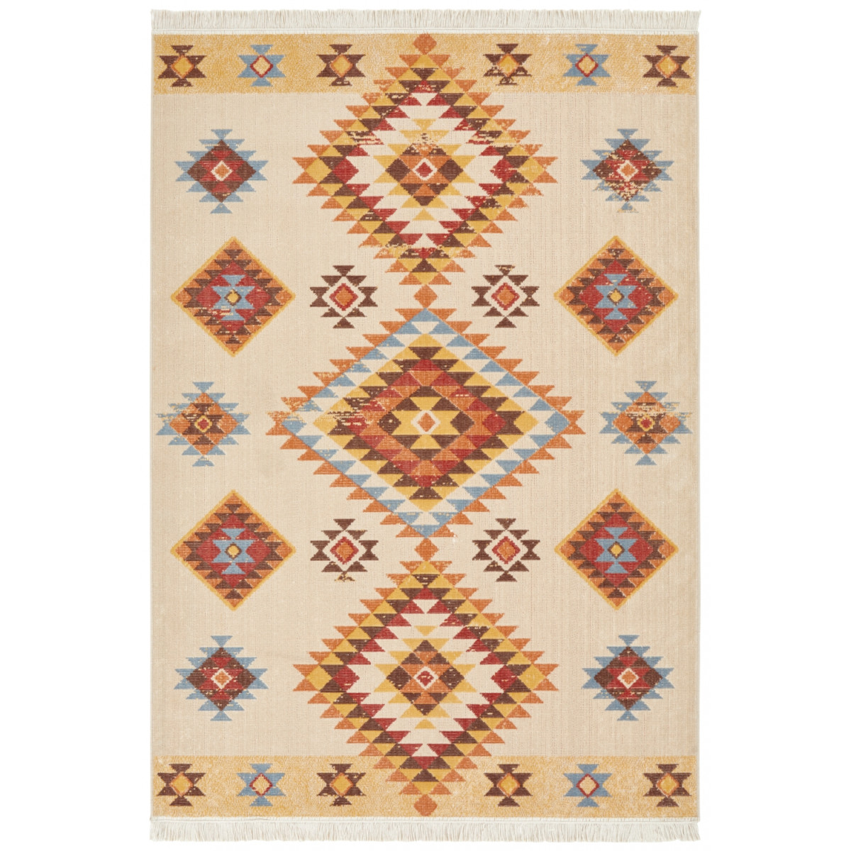 Kusový koberec Sarobi 105135 Cream, Multicolored