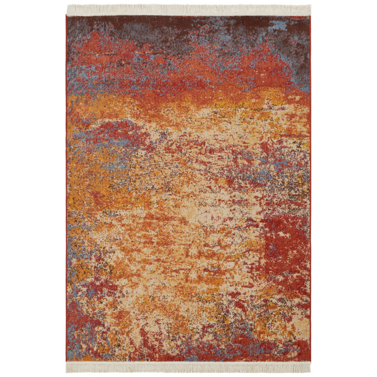 Kusový koberec Sarobi 105140 Fire-Red, Multicolored