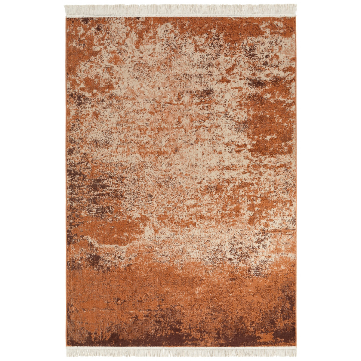 Kusový koberec Sarobi 105141 Rustic Brown, Cream