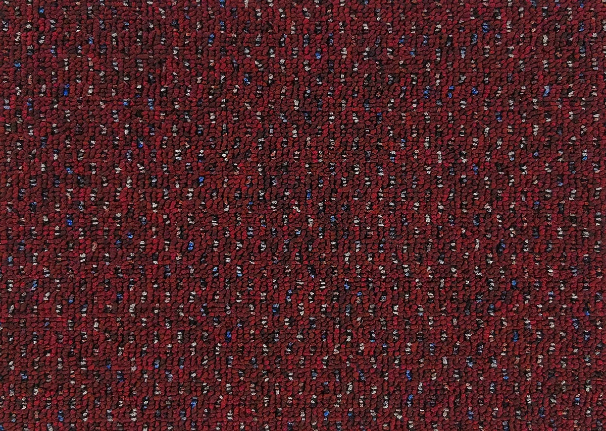 Levně Metrážový koberec New Techno 3558 vínové, zátěžový - S obšitím cm