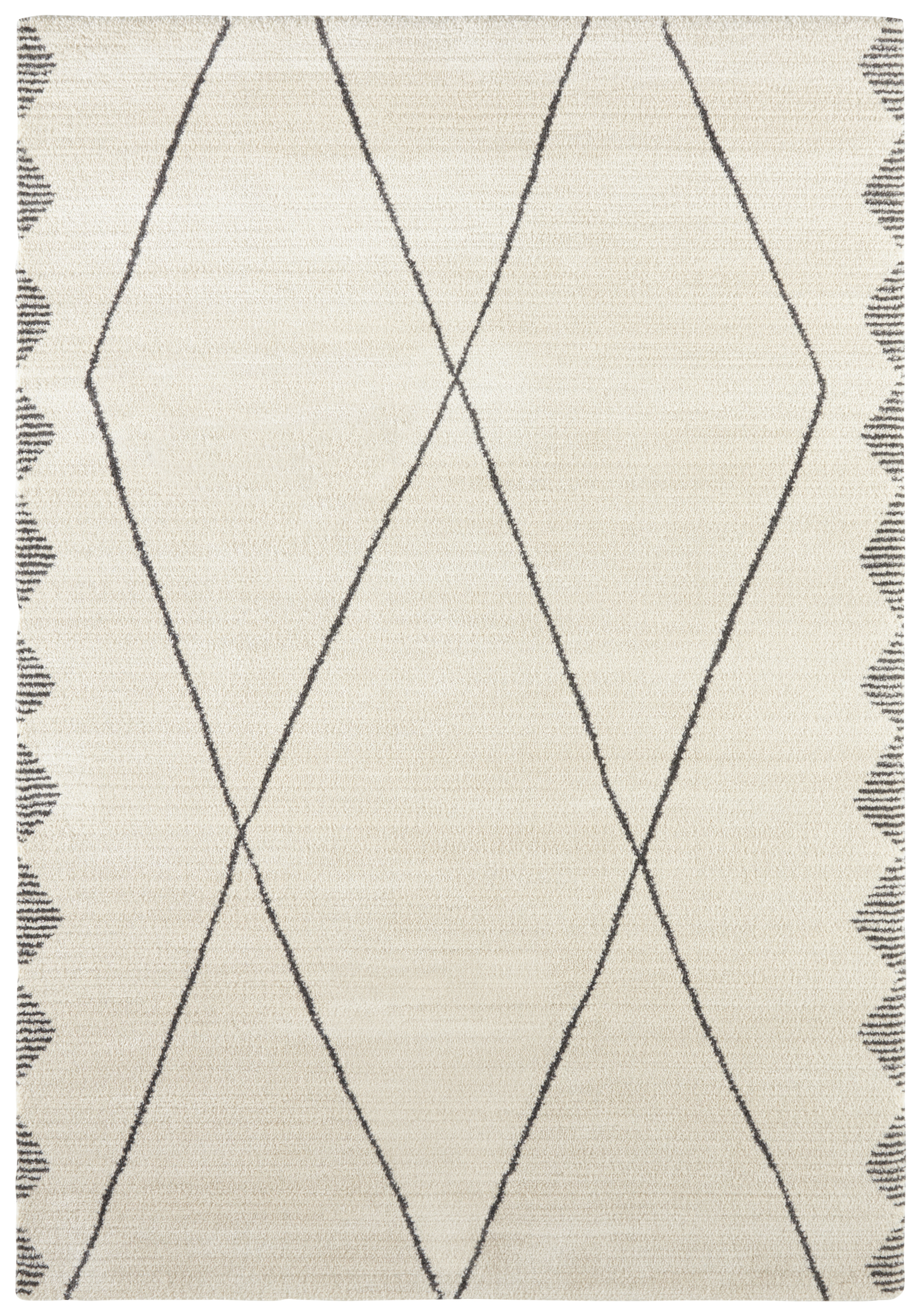 Levně ELLE Decoration koberce AKCE: 80x150 cm Kusový koberec Glow 103665 Cream/Grey z kolekce Elle - 80x150 cm