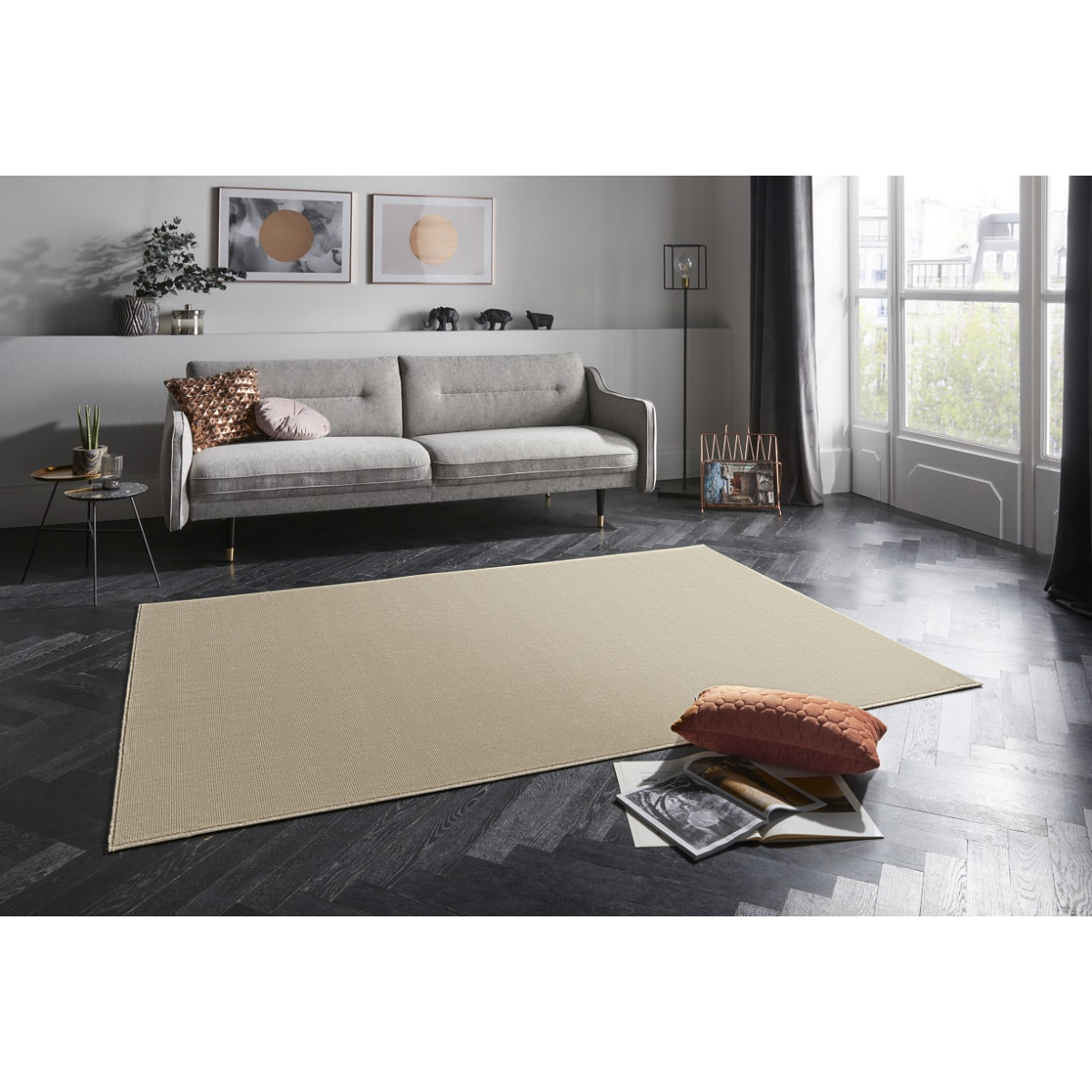 AKCE: 80x250 cm Kusový koberec Premier 103983 Olive/Green z kolekce Elle