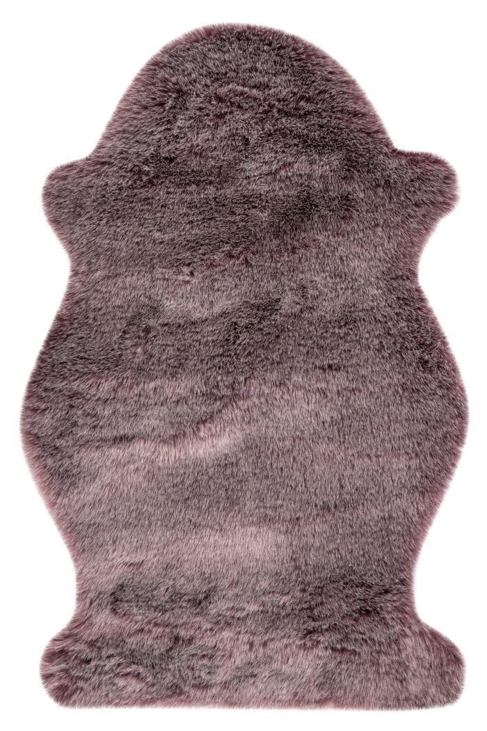 Levně Obsession koberce Kusový koberec Samba 495 Mauve (tvar kožešiny) - 55x85 tvar kožešiny cm