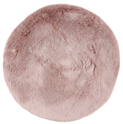 Levně Obsession koberce Kusový koberec Samba 495 Powderpink kruh - 80x80 (průměr) kruh cm