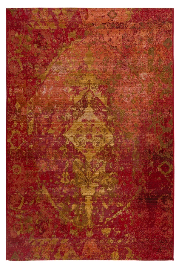 Levně Obsession koberce Kusový koberec My Gobelina 643 red – na ven i na doma - 120x170 cm