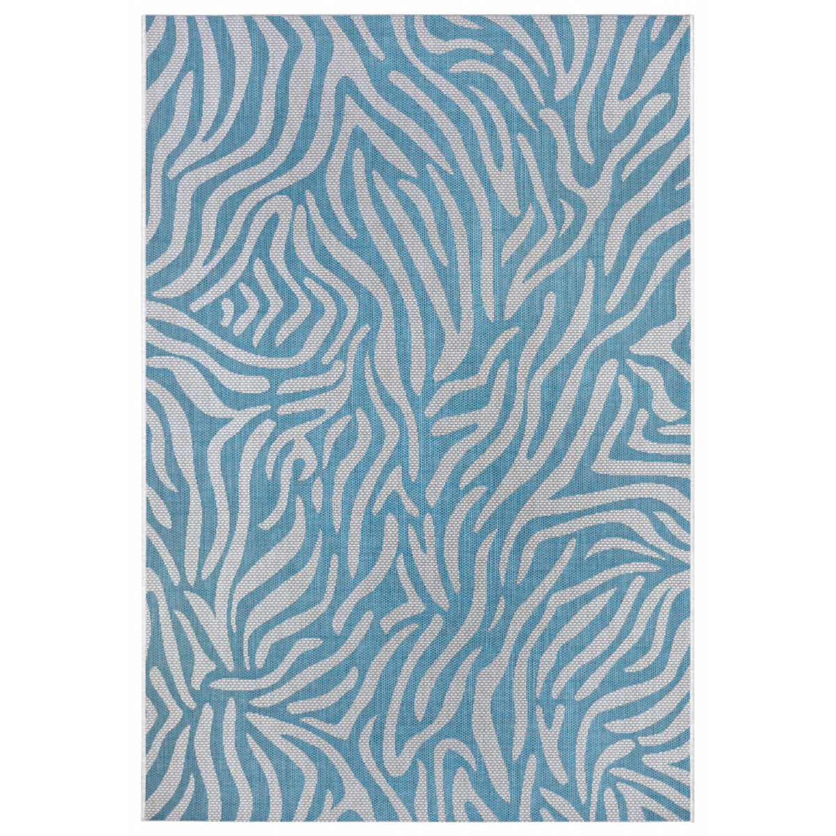 Kusový koberec Jaffa 105231 Turquoise Cream – na ven i na doma