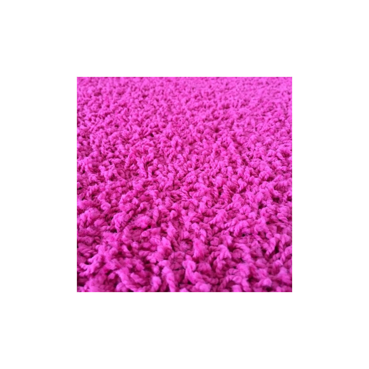 AKCE: 150x150 cm Kusový růžový koberec Color Shaggy čtverec