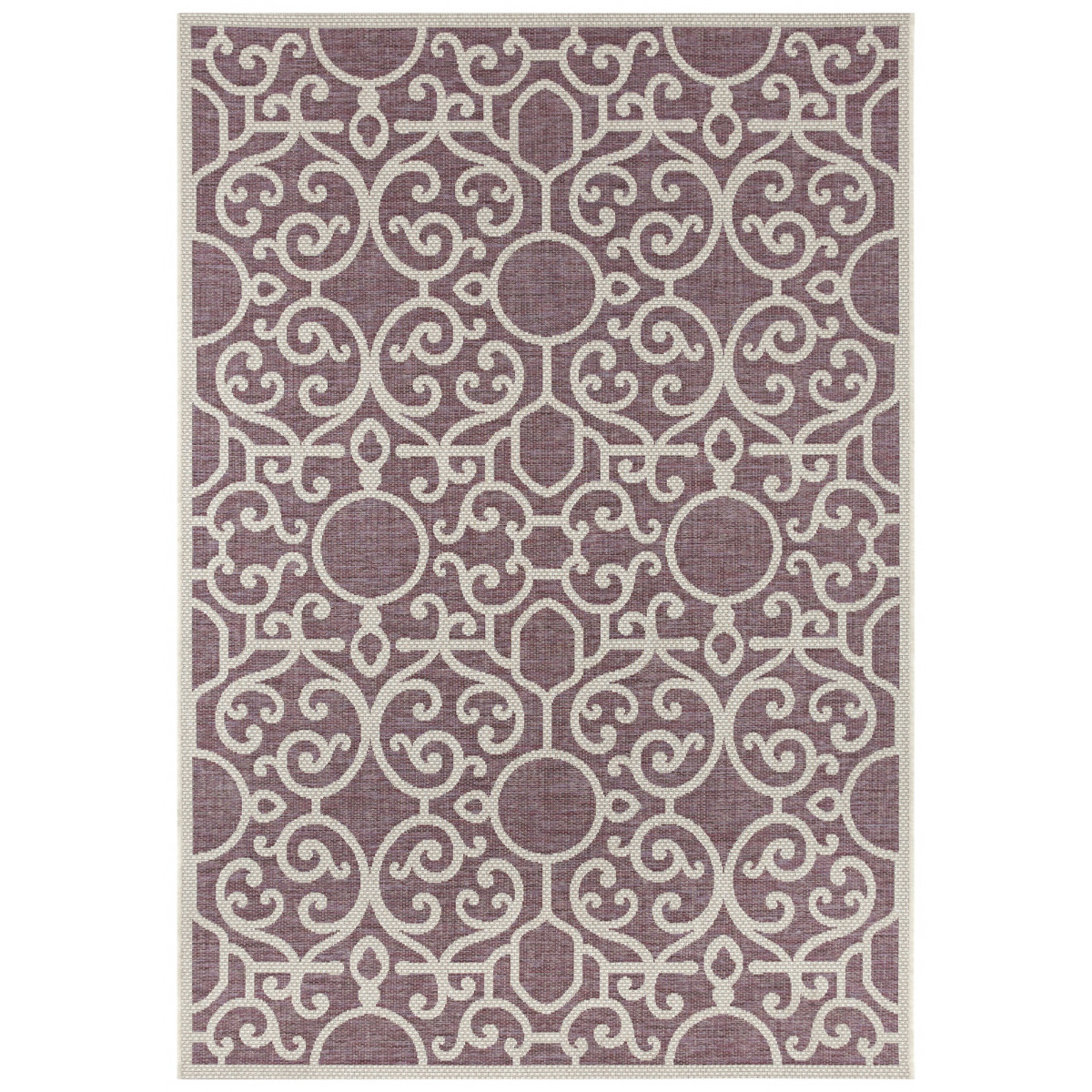 AKCE: 70x200 cm Kusový koberec Jaffa 103886 Purple/Taupe – na ven i na doma