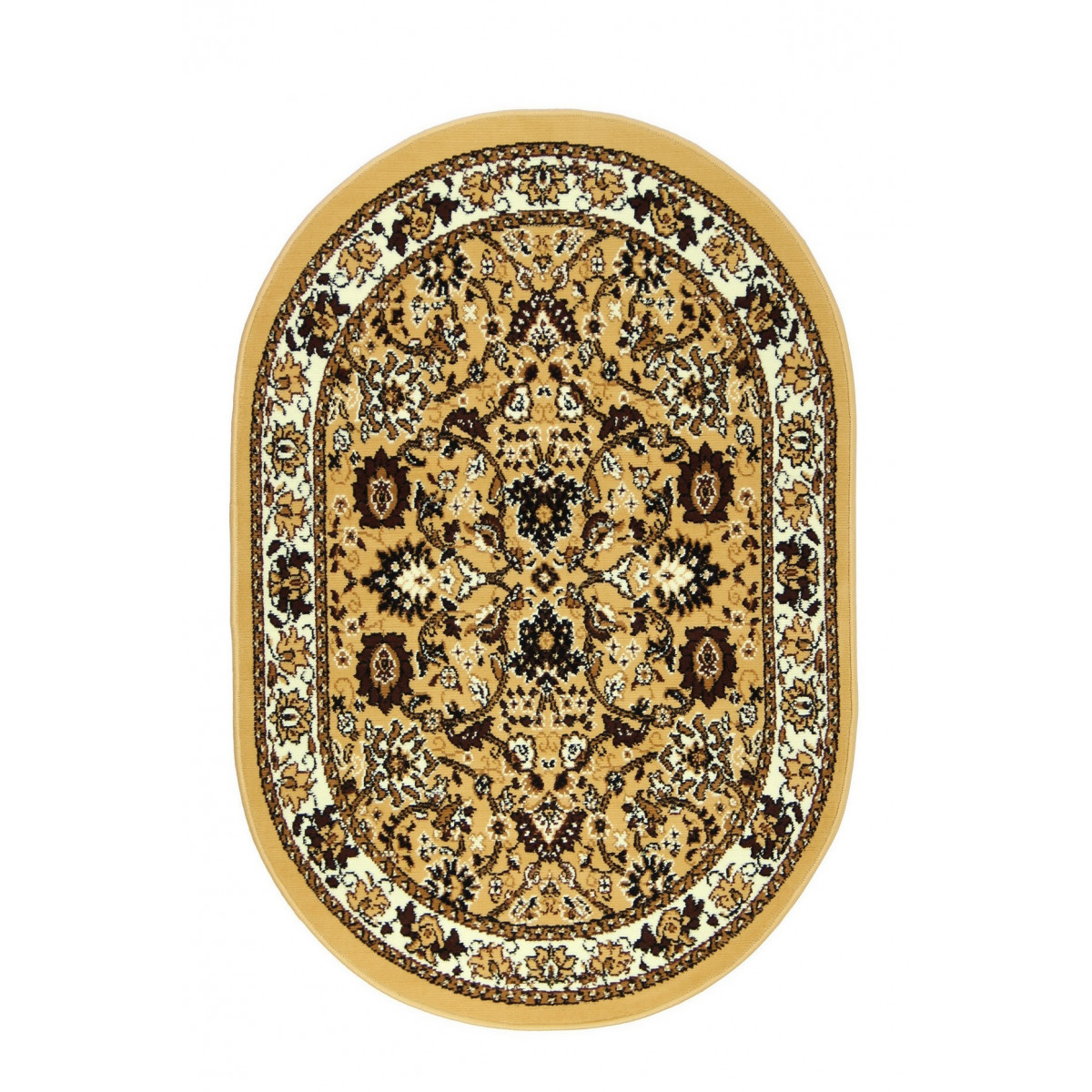 Kusový koberec TEHERAN-T 117/beige ovál