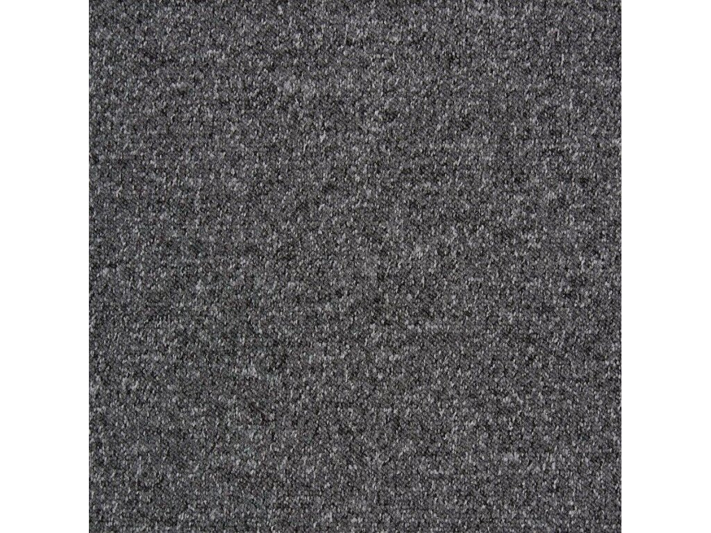 Levně Betap koberce Kobercový čtverec Best 73 tmavě šedý - 50x50 cm
