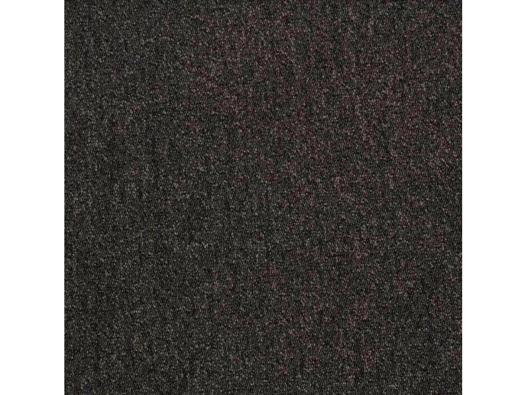 Levně Betap koberce Kobercový čtverec Best 78 černý - 50x50 cm