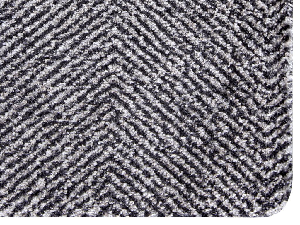 Rohožka Clean & Go 105349 Silver gray Beige Black – na ven i na doma - na ven i na doma