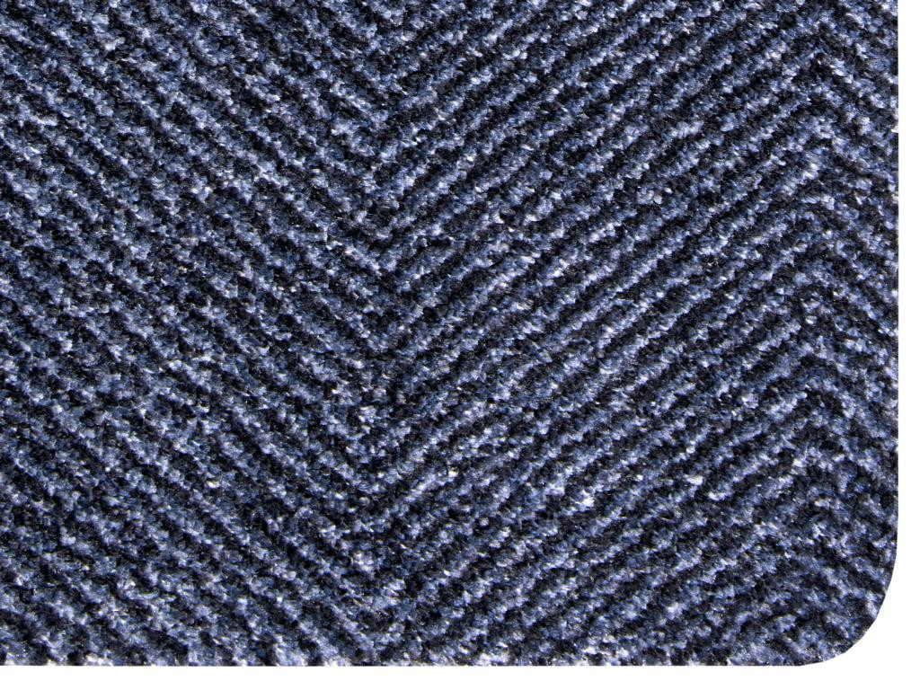 Rohožka Clean & Go 105348 Dark blue Black – na ven i na doma - na ven i na doma