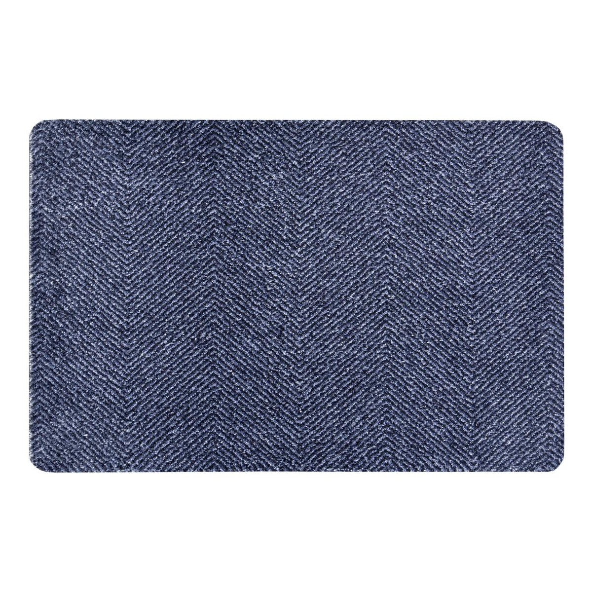 Rohožka Clean & Go 105348 Dark blue Black – na ven i na doma