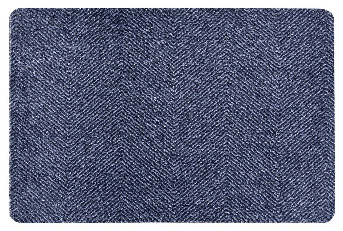 Rohožka Clean & Go 105348 Dark blue Black – na ven i na doma - na ven i na doma