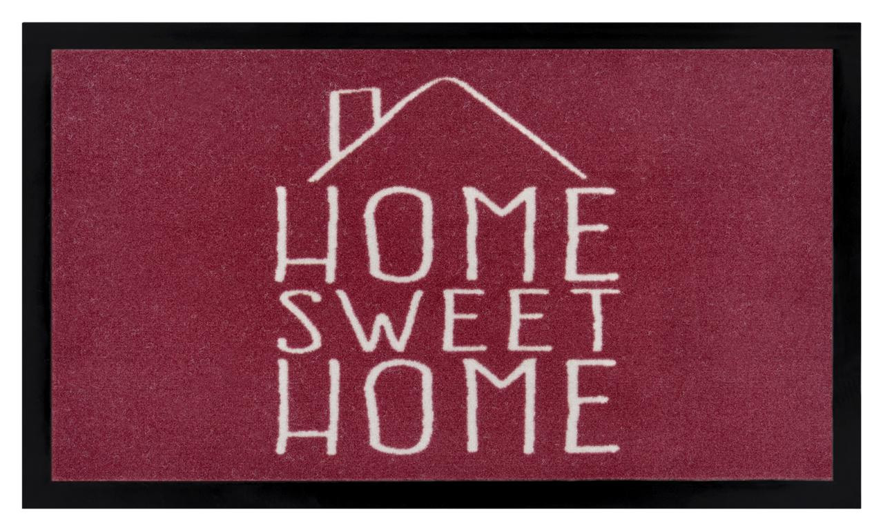Levně Hanse Home Collection koberce Protiskluzová rohožka Printy 105380 Brick red - 45x75 cm