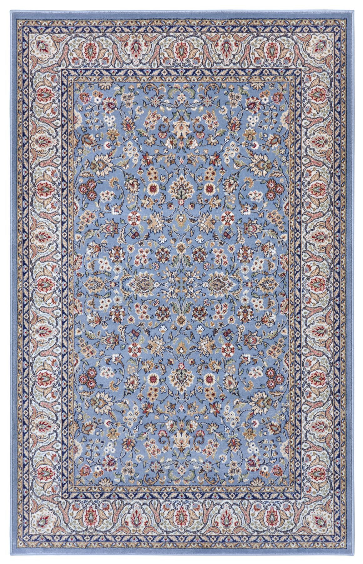 Levně Nouristan - Hanse Home koberce Kusový koberec Herat 105285 Blue Cream - 120x170 cm Modrá