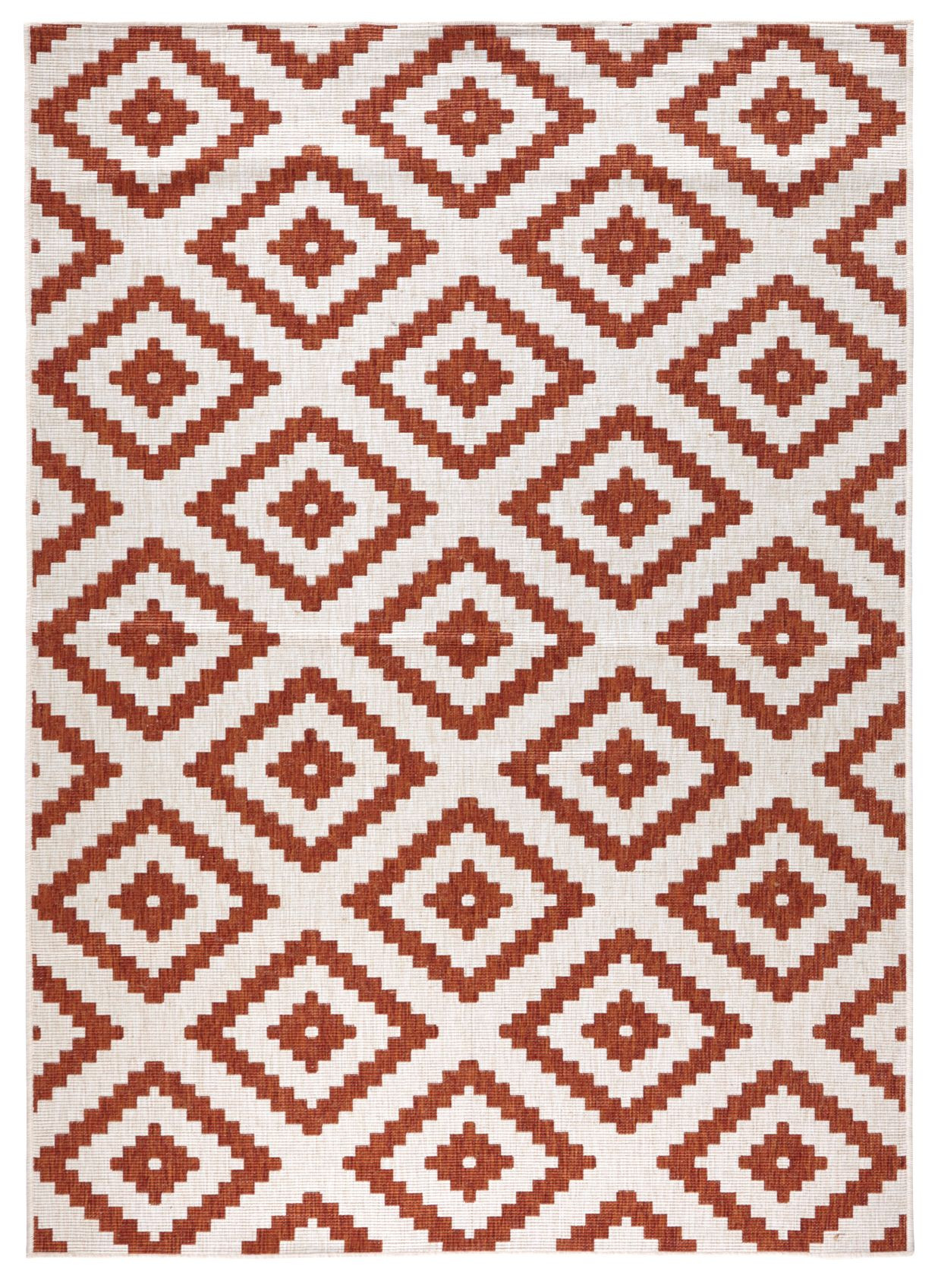 Levně NORTHRUGS - Hanse Home koberce Kusový koberec Twin-Wendeteppiche 103130 terra creme – na ven i na doma - 80x350 cm