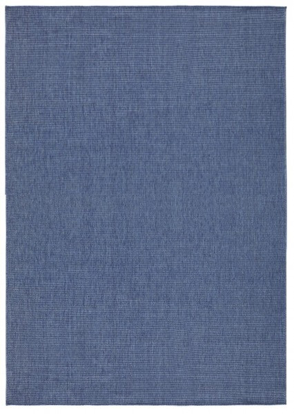 Levně NORTHRUGS - Hanse Home koberce Kusový koberec Twin-Wendeteppiche 103100 blau creme – na ven i na doma - 120x170 cm
