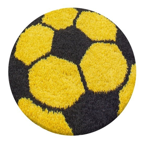 Levně Ayyildiz koberce Dětský kusový koberec Fun 6001 yellow - 100x100 (průměr) kruh cm