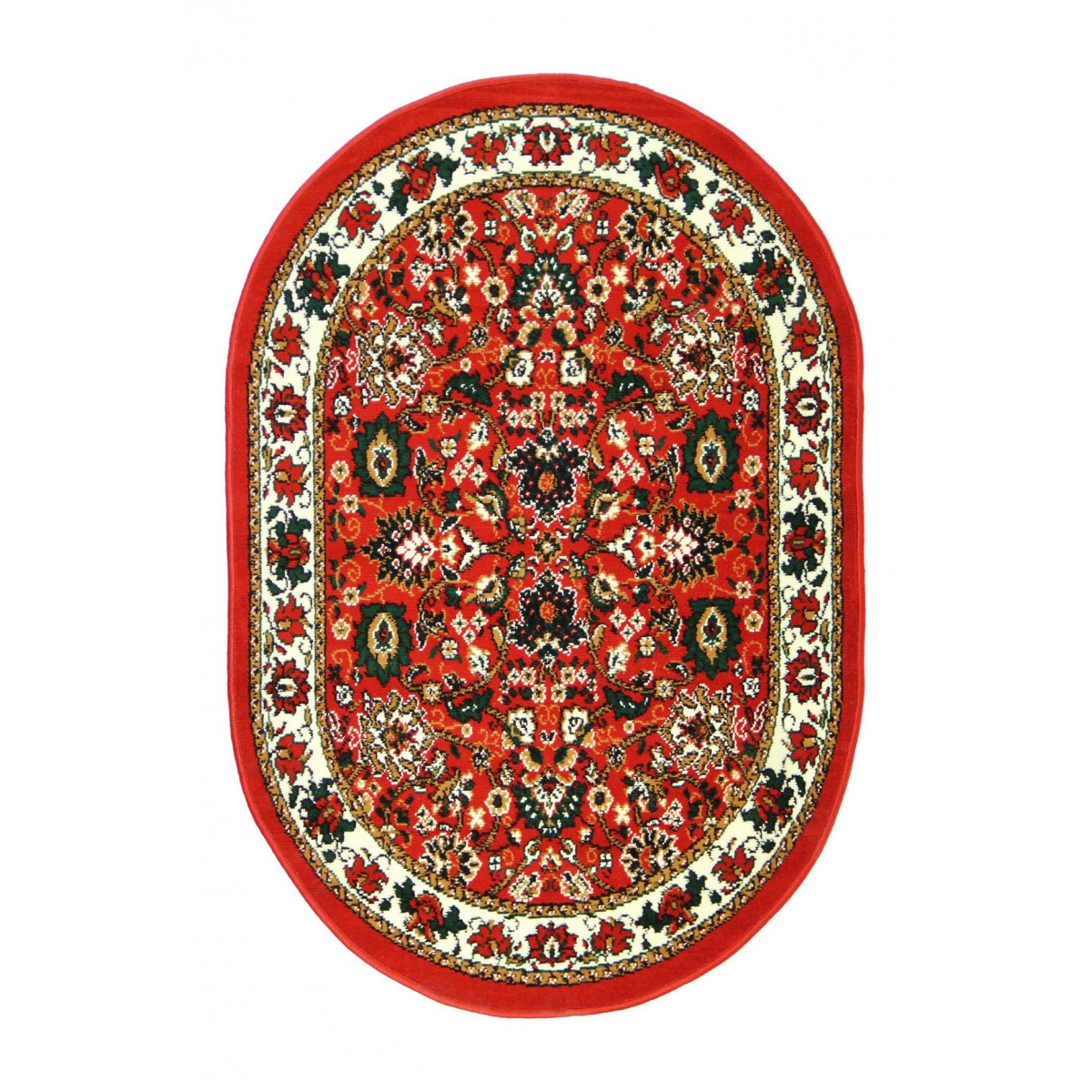 Kusový koberec TEHERAN-T 117/red ovál